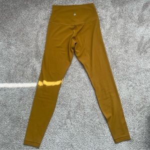 Lululemon Align Leggings Golden Color